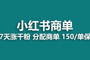 (6615期)2023最强蓝海项目,小红书商单项目,没有之一!