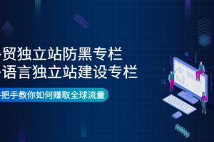 (3976期)外贸独立站防黑专栏+多语言独立站建设专栏,手把手教你如何赚取全球流量
