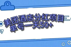 (7666期)零成本轻松赚钱,美团民宿体验馆,单号一天50+